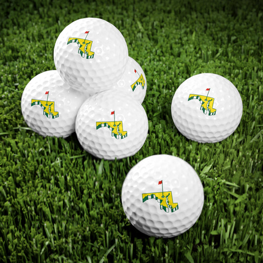 McFaul's Masters Golf Balls - 6 Count